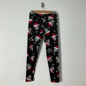 No Boundaries Spooky Santa Leggings